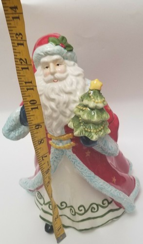 J C Penney Home Collectors Edition Santa Cookie Jar 12" - Picture 8 of 9