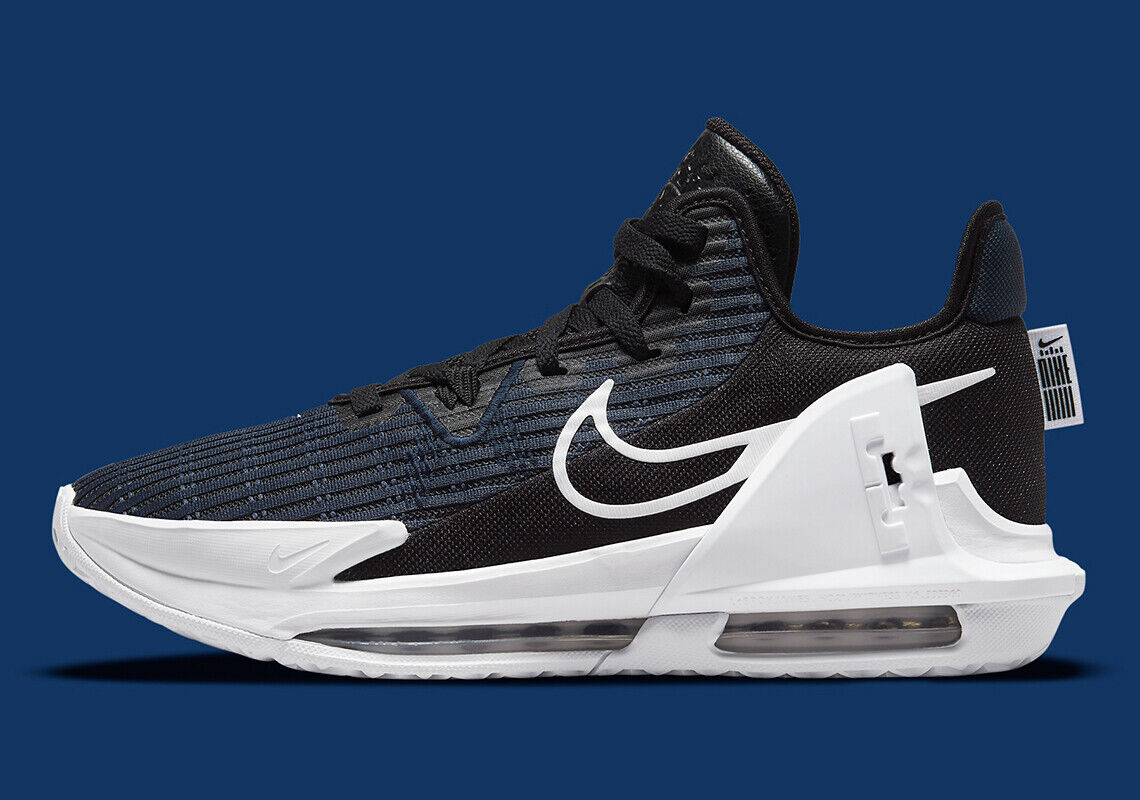 Nike LeBron James Witness VI 6 Black White Dark Obsidian Nike LeBron James Witness VI 6 Black White Dark Obsidian