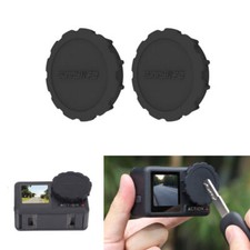 2 x Lens Cover Cap For DJI OSMO ACTION 4/3 Camera Silicone Protective Shockproof