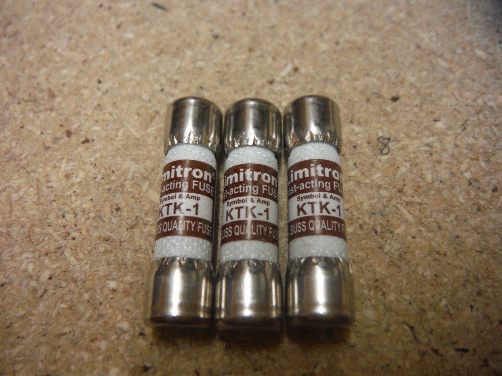 Bussmann Limitron Fast Acting Fuse KTK-1 (KTK1) (10pk) | eBay