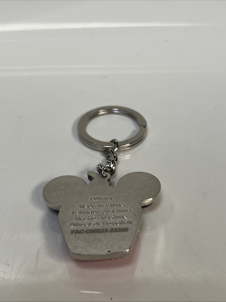 Disney Cupcake Keychain Mickey Minnie Icon Sprinkles 3D Key Chain Ring ...