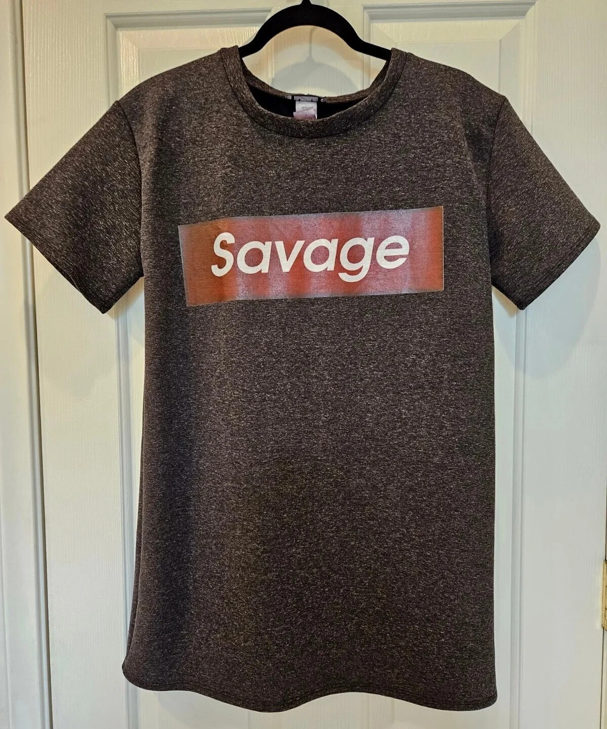 Ring Of Fire « Savage » ROF impression 3D T shirt MEDIUM noir gris suprême boîte rouge