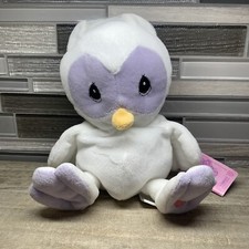 Retired Precious Moments Tender Tails White Owl Beanie With Tag Limited Edition