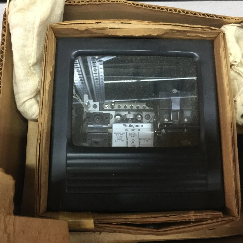 NEW IN BOX WESTINGHOUSE 2-6 AMP TYPE CO-9 OVERCURRENT RELAY 1875279A - Image 3 of 4