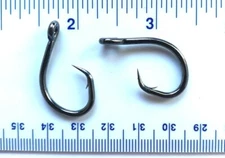 500 GT 4X L2004 Inline Black Nickel Circle Hooks size 3/0
