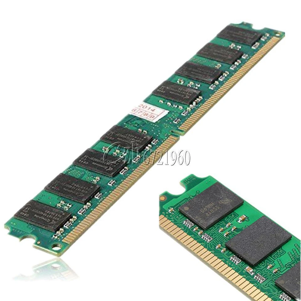 2GB 4GB Memory PC2-5300/U 667/800/1600MHZ 200/240Pin RAM DDR2 PC Desktop Memory - Image 3 of 4