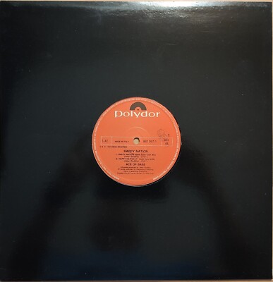 ACE OF BASE   Happy Nation MEGA RECORDS 12  12 Inch Vinyl LP Maxi Sammler Liebha
