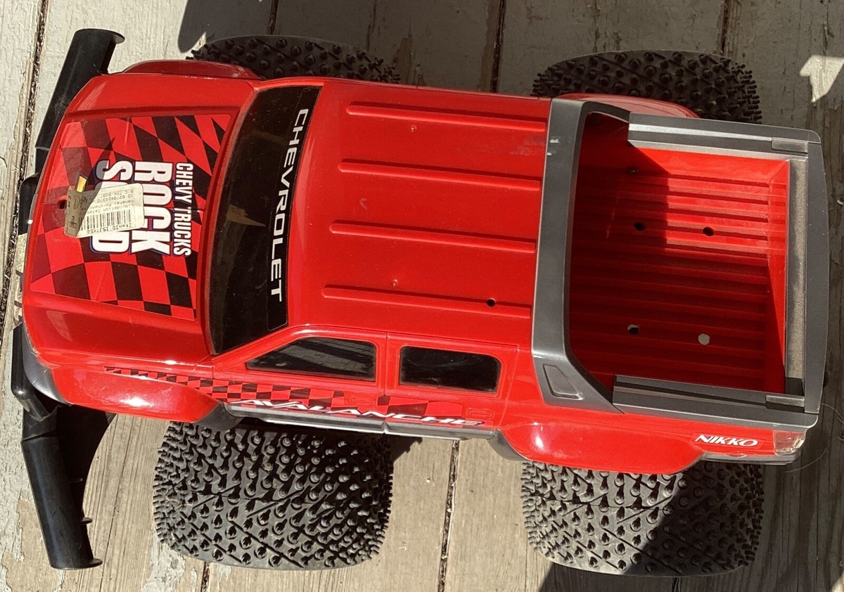 Vintage Nikko Chevrolet Avalanche RC Monster Truck 49MHz UNTESTED