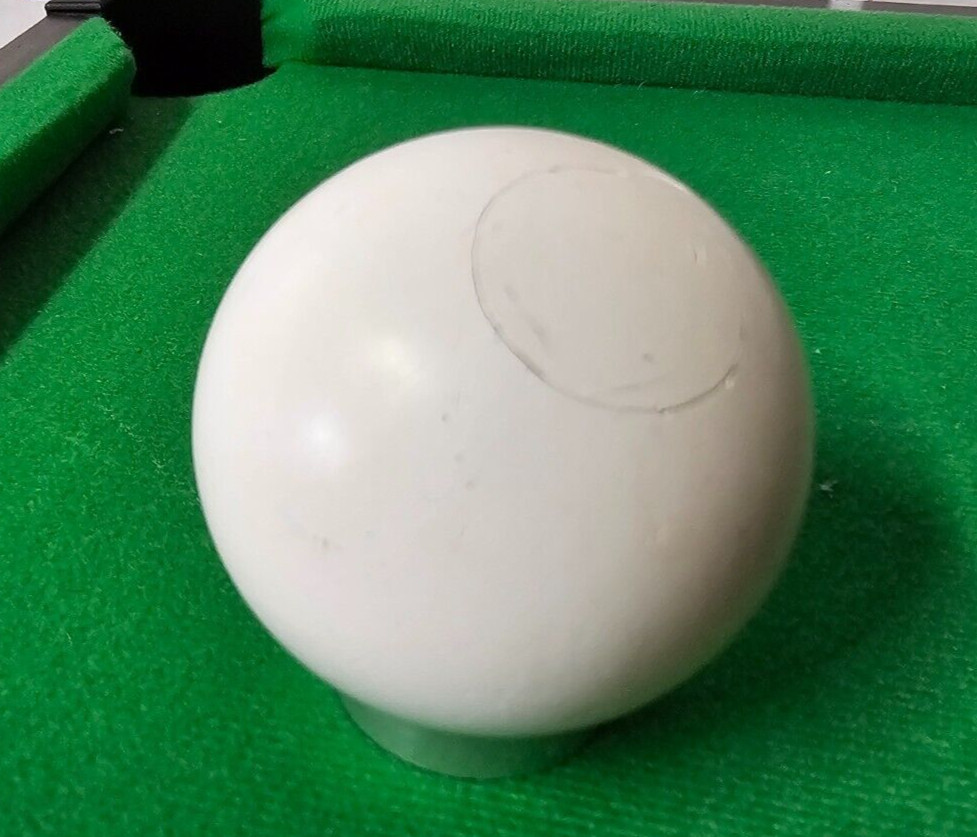 VTG Replacement Billiard Pool Ball 2 1/4" Diameter Standard White Cue Ball**