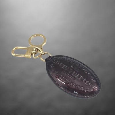 Auth Louis Vuitton Article De Voyage Keychain Keyring Bag Charm