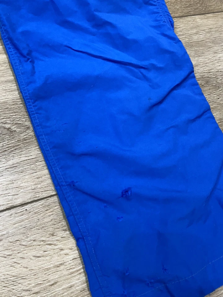 Винтажный 70-х 80-х Nike ветровка трек брюки мужские XL синий - Изображение 3 из 4