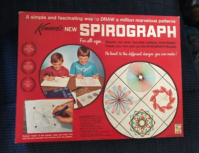 1967 Kenner's Spirograph - No. 401 EUC Complete? With Box Extras
