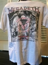 Rare 1992 Megadeth Countdown To Extinction Bootleg Tour Shirt Sz XL Rock Metal