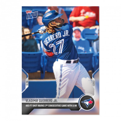 topps Vladimir Guerrero jr. 直筆サインカード/50 topps Vladimir Guerrero jr. 直筆サインカード/50 topps Vladimir