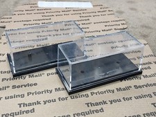 1998 Hot Wheels Single Car Acrylic Display Case, Snap Closure, Lot of 2, used