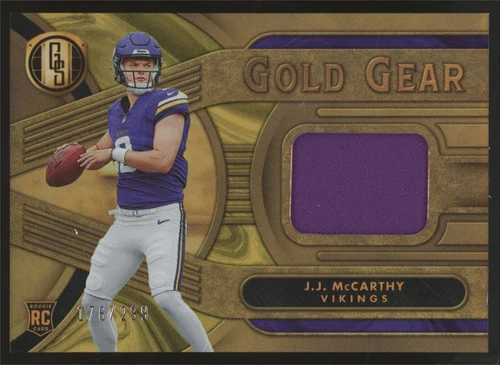2024 Panini Gold Standard J.J. McCarthy #GG-JMY