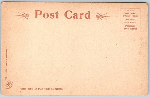 Duxbury Massachusetts um 1906 Postkarte Miles Standish Monument - Bild 2 von 2