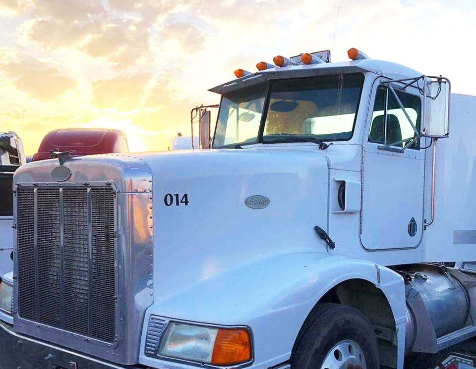 2x Base de cierre de campana de goma para Kenworth T300 T600 T800, Peterbilt 377 378... Foto 4 de 4