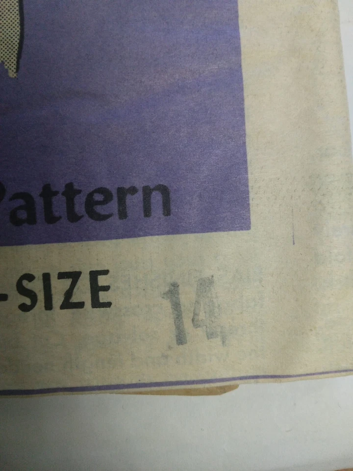 Dress Sheath Heart Pocket 14 Sewing Pattern 4599 Mail Order Anne Adams VTG 40s - Image 2 of 4