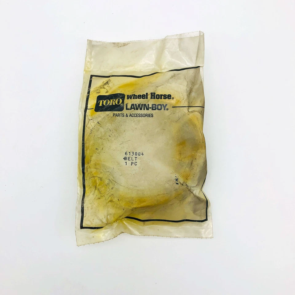 Cinto para cortador de grama Lawn-Boy 613884 fabricante de equipamento original novo estoque antigo NOS lacrado - Imagem 4 de 4