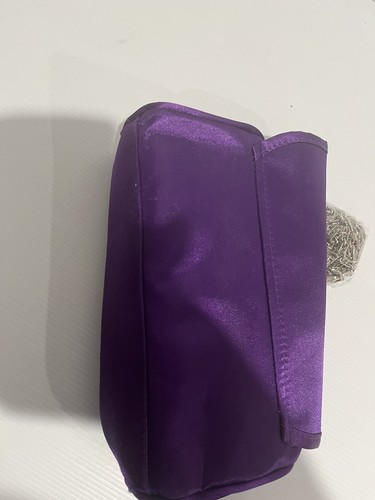 Women Purple Clutch Evening Bag Ladies Wedding Party Prom Handbag Purse Fashion - Picture 6 of 7
