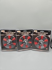 4" Nylon Flap Brush 1/4" Shank Extra Coarse 3 Pack  Drill Brush Wheel 