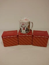 LOT OF (3) Avon Gift Collection! Christmas Cheer Mug W/Polar Bear Ornament NOS