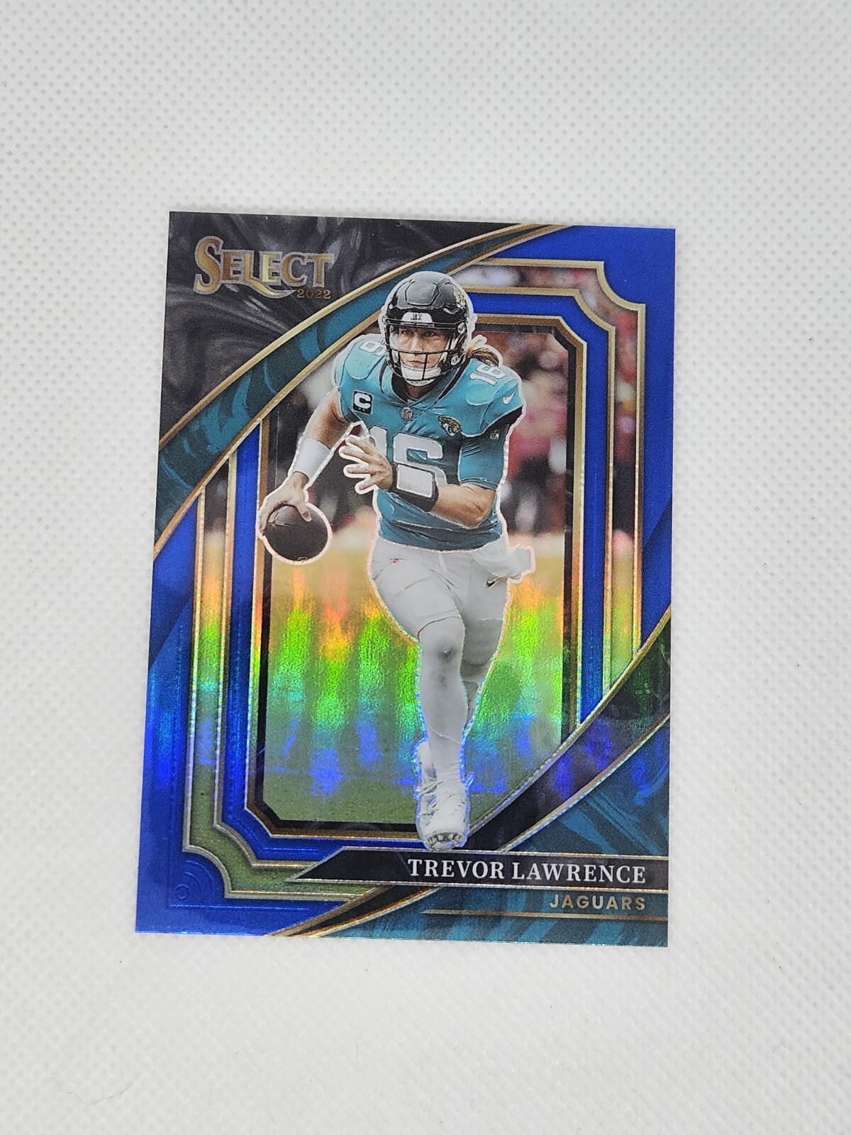 2022 Panini Select Trevor Lawrence Suite Level Blue Prizm SP /99 Jaguars