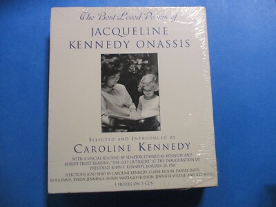 The Best Loved Poems of Jacquline Kennedy Onassis ( 3 CD Set) - New/Sealed