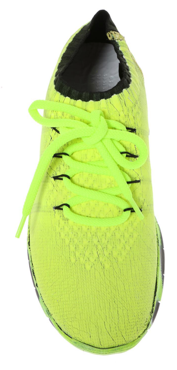 靴 maripirorin MAISON MARGIELA Deadstock Painted Fluorescent Crackle Knit