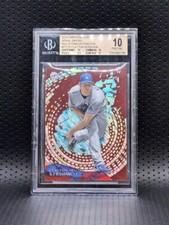 2014 Topps Tek Clayton Kershaw RED Refractor SSP /10 PSA BGS 10 PRISTINE