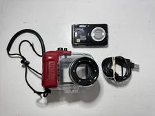Intova IC 14 Black Dive Camera With Underwater Case + 8Gb Memory Card & Cable