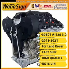 Engine Assy Long Block For 13-21 Land Rover Range Rover 306DT Jaguar AJ126 3.0L