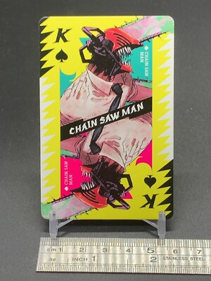 CHAIN SAW MAN トランプ　【新品未開封】 BOX 5点 Chain Saw Man Spade 13 Chain Saw Man Playing Card Trump Jump