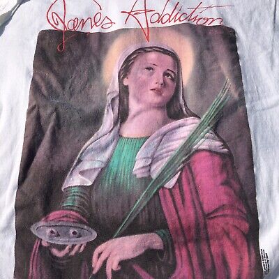 Jane's Addiction Vintage T-Shirt 1990🎭Ritual de lo Habitual Jane's Addiction Vintage T-Shirt 1990🎭Ritual de lo Habitual