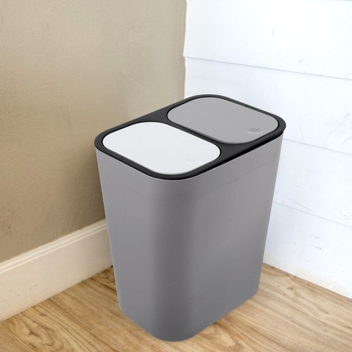 Dry and Wet Separation Trash Can Office Garbage for Kitchen Cans - Picture 9 of 12
