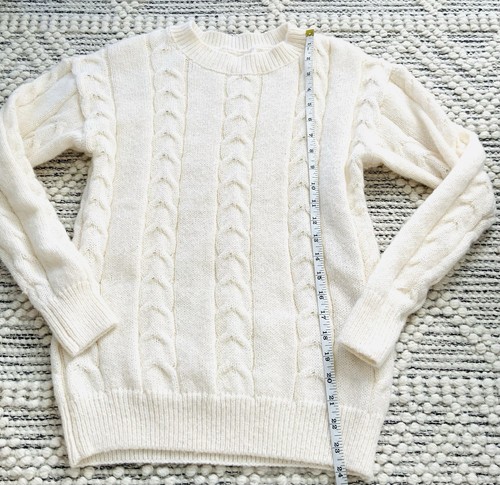 Chunky Cable Knit Long Skirt 2 Piece Outfit Sweater Sets - Bild 5 von 10