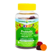 Spring Valley Kids’ Probiotic + Prebiotic Vegetarian Gummies, 60 CT..