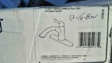 Delta 4353-AR-DST Linden 1-Handle Pull-Out Kitchen Faucet Arctic Stainless