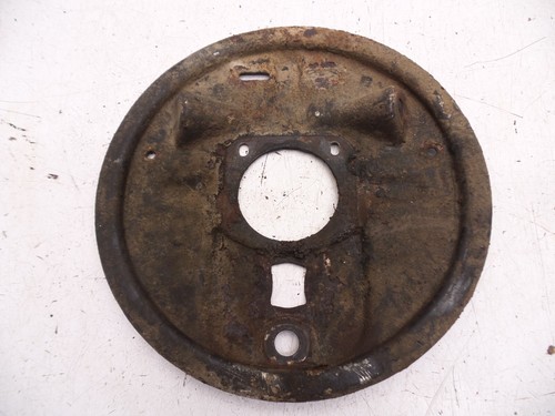 82-92 Camaro Firebird Original Rear Drum Brake Backing Plate Plates Dust Shields - Picture 11 of 19