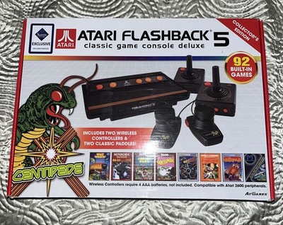 Atari Flashback 5 Classic Game Console 92 Built-in Games - Brand New Sealed