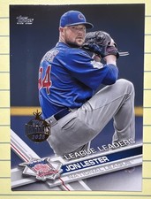 2025 Topps Holiday Baseball Jon Lester Gold Stamp Topps Originals Buyback Card