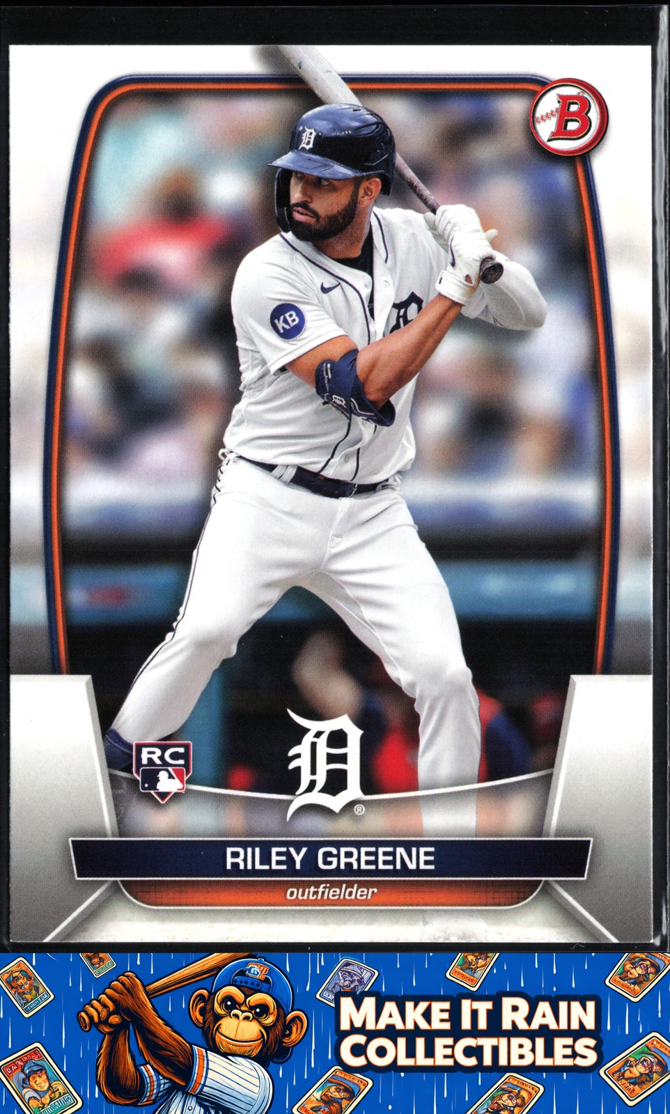 Riley Greene 2023 Bowman #90 Detroit Tigers Rookie RC
