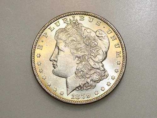 1879-O $1 MORGAN SILVER ONE DOLLAR CH/GEM BU