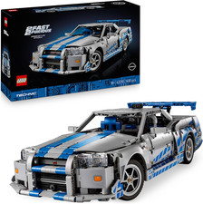 LEGO Technic Nissan Skyline GT-R R34 42210 2 Fast 2 Furious Modellino Auto 🏎️