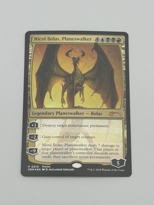 Nicol Bolas, Planeswalker MTG Near Mint FOIL Promo P0010 Magic The Gathering NM