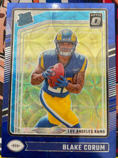 2024 Panini Donruss Optic Blake Corrum Rated Rookie RC Blue Scope # 208