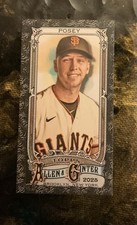 Buster Posey 2025 Topps Allen & Ginter #45 Black Border Mini SP - SF Giants