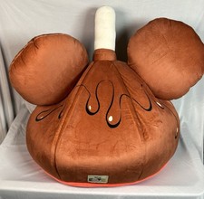 Disney Cat Bed Cave Mickey Ears Apple Eats Collection NWOT Pet Dog Carmel Apple