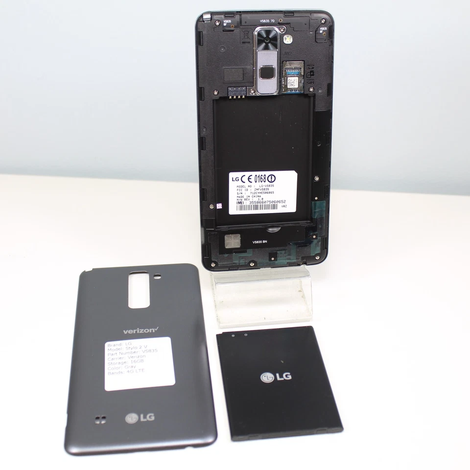 Smartphone LG Stylo 2 V VS835 (Verizon) 4G LTE - Gris, 16GB Foto 4 de 4